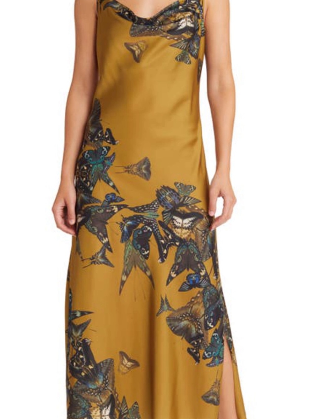 AllSaints Hadley Diana Slip Dress